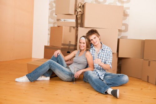 Packing and furniture handling service for a flat move in Stockwell