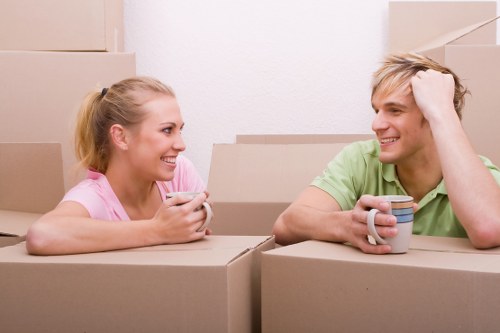 Moving van prepared for a house removal service in Stockwell and nearby South London areas