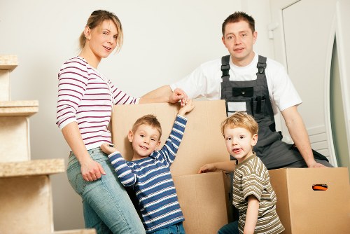 Local team managing an office relocation near Stockwell businesses