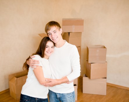 Urgent removals team helping a customer move items in Stockwell