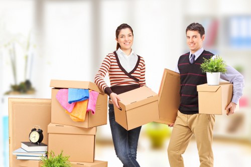 Loading reusable furniture and recyclable items for charity and transfer station processing