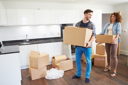 Commercial office relocation support in Stockwell with organised transport