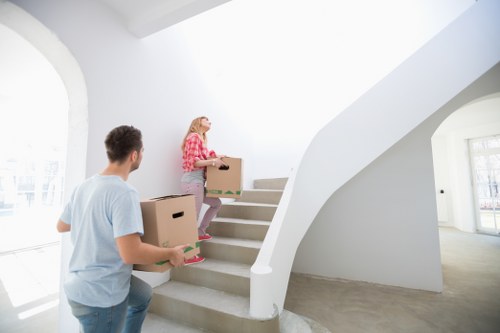 Customer booking process for a man and van service