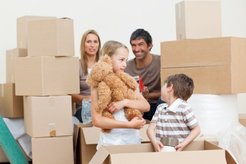 Stockwell commercial move with packing, transport, and setup